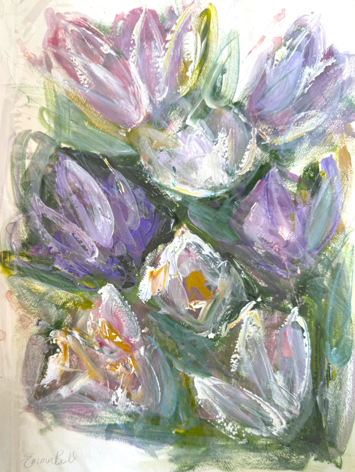 Wild Lily Abstract