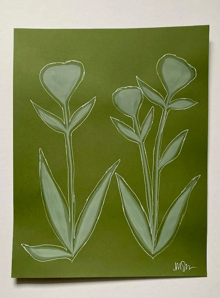 Green Silhouettes 6