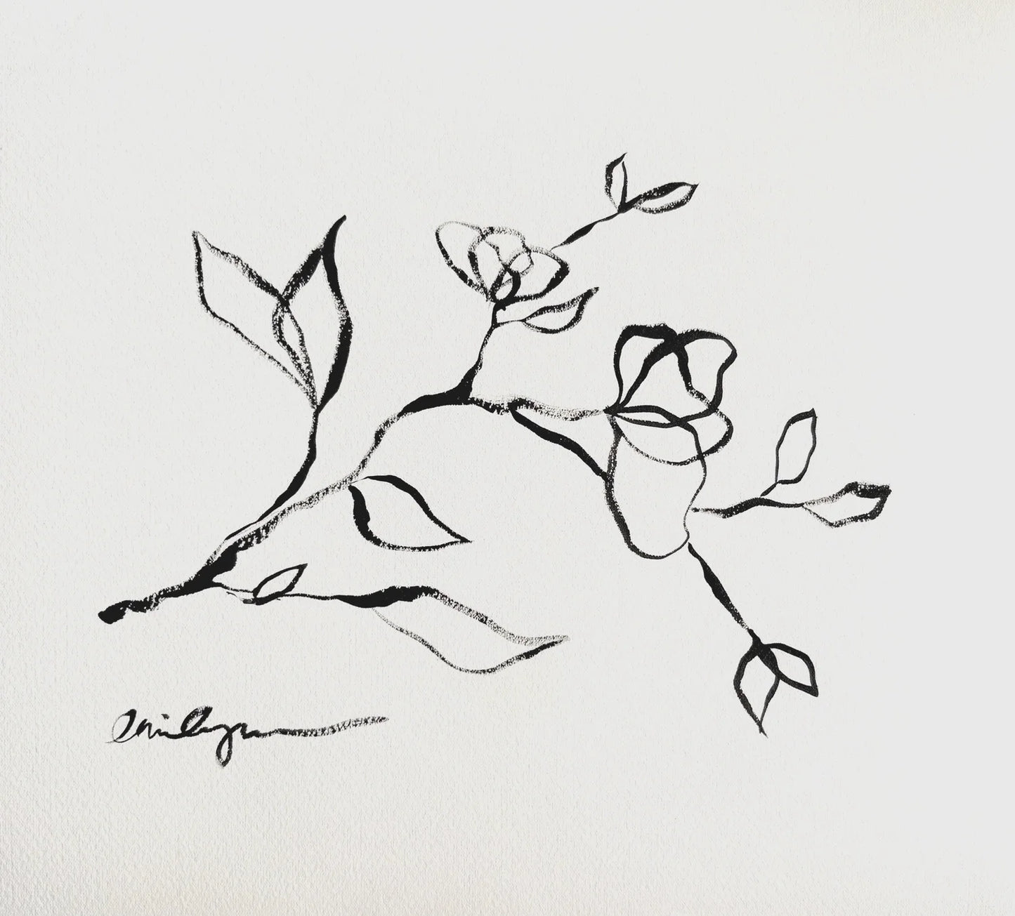 Floral Line Art 1