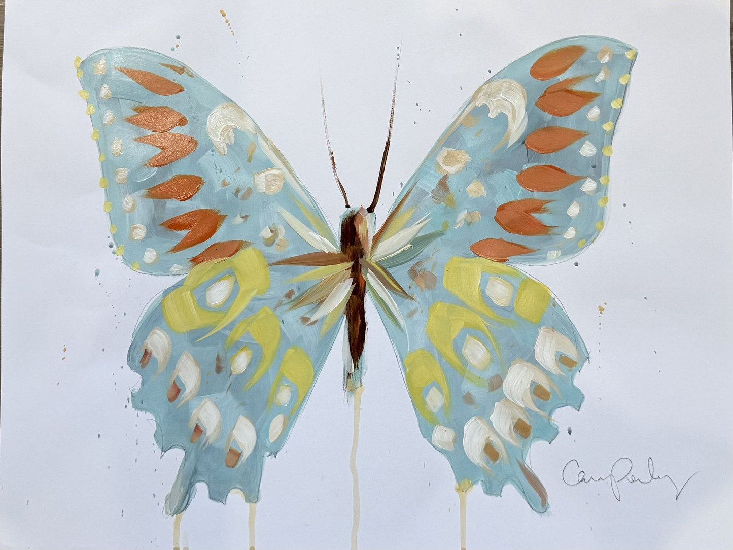 Light Blue Butterfly