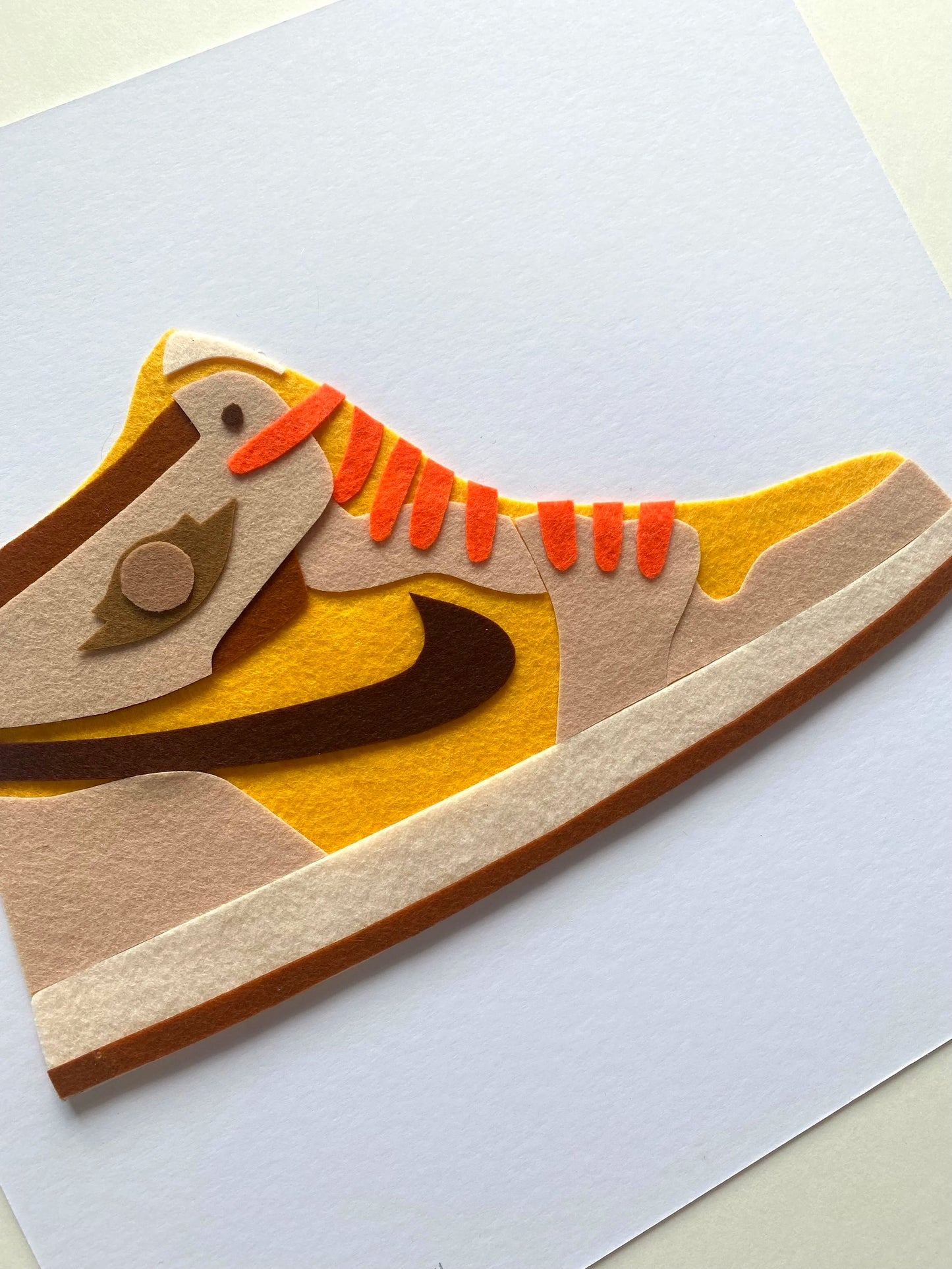 Yellow Nike Sneaker