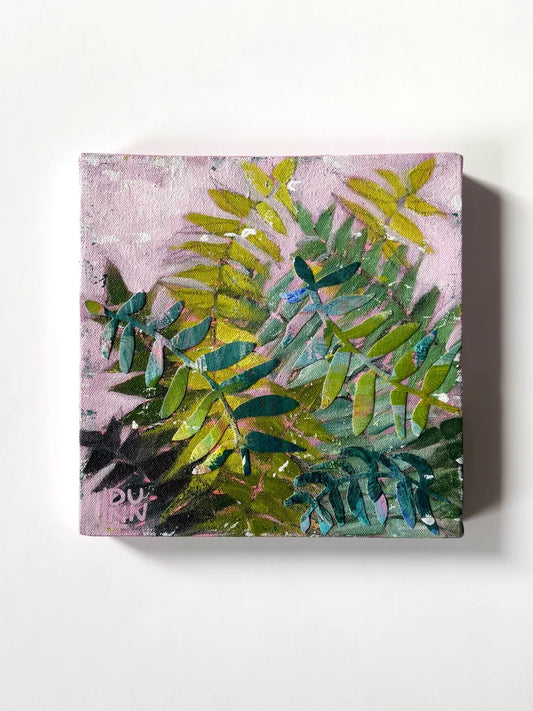 Ferns in Violet