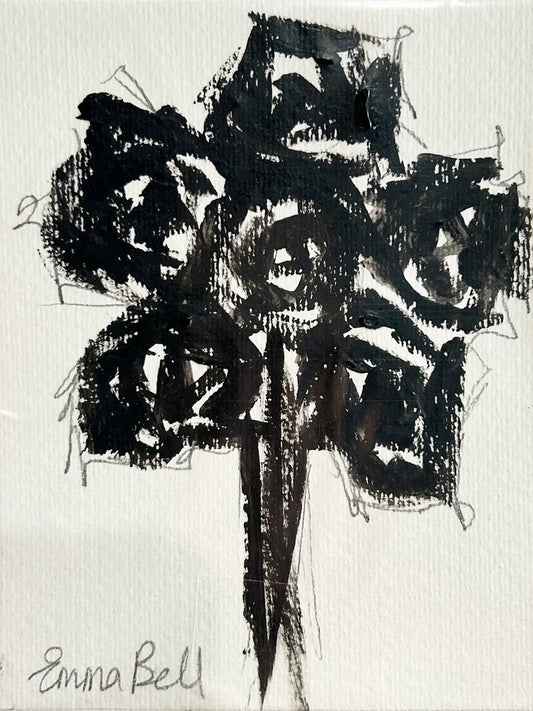 Black and white Roses 3
