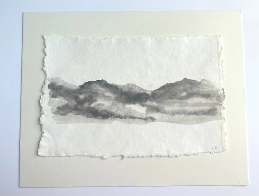 Ink on Paper Landscape 2