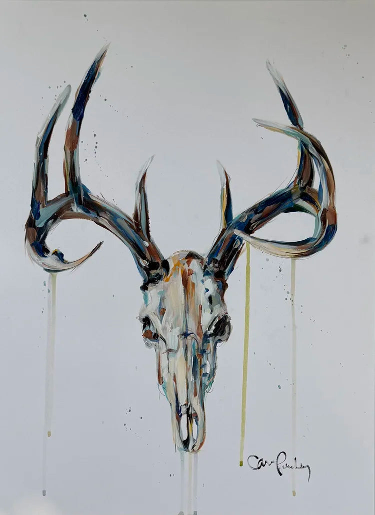 Green Streak Skull