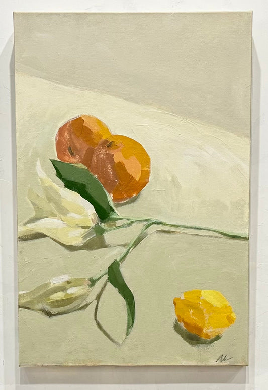 Still Life Oranges and Lemon