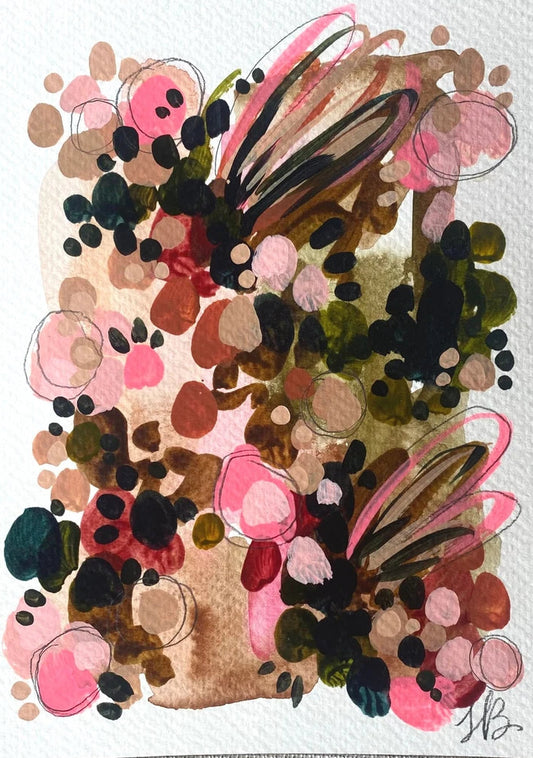Small Pink Abstract 2