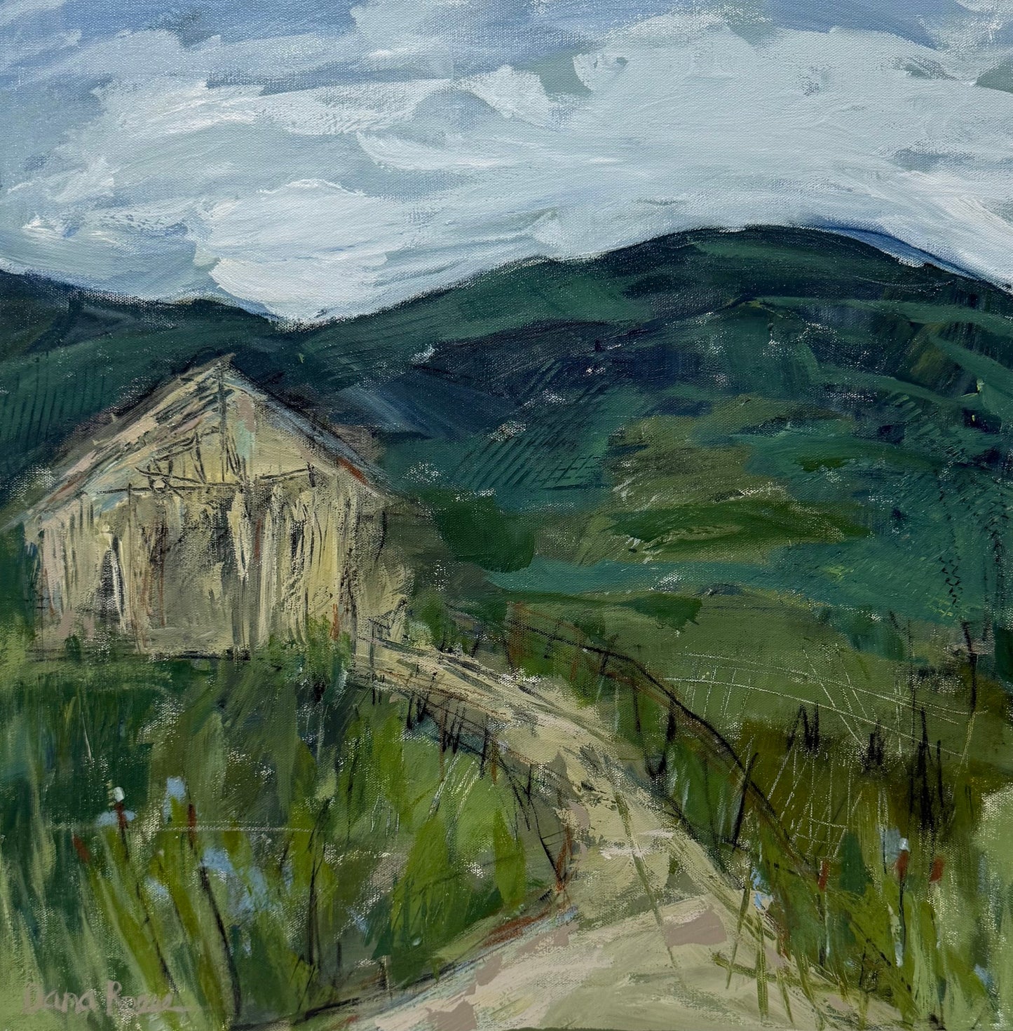 Barn On The HIll I