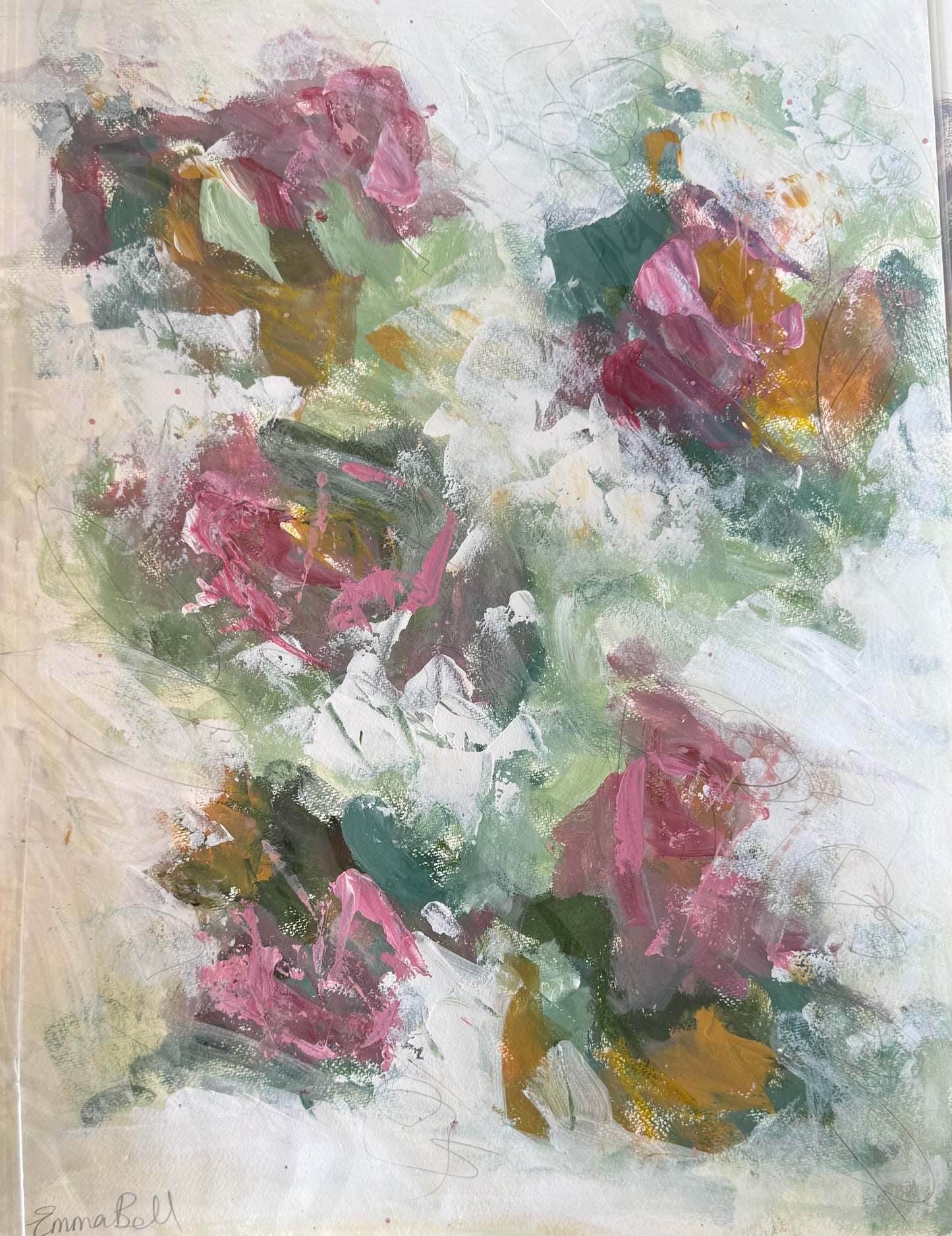 Pink Rose Abstract
