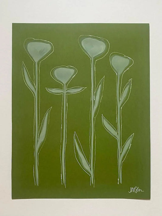 Green Silhouettes 3