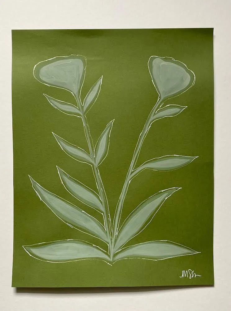 Green Silhouettes 5