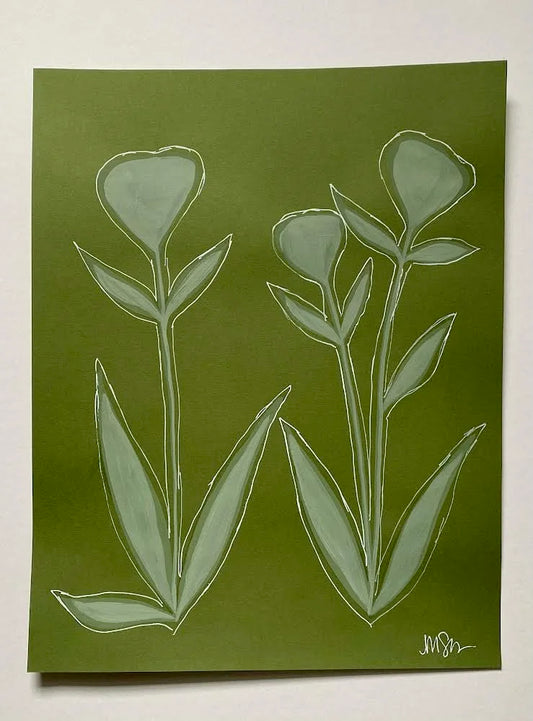 Green Silhouettes 6