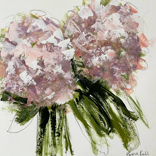 Muted Pink Hydrangea 2
