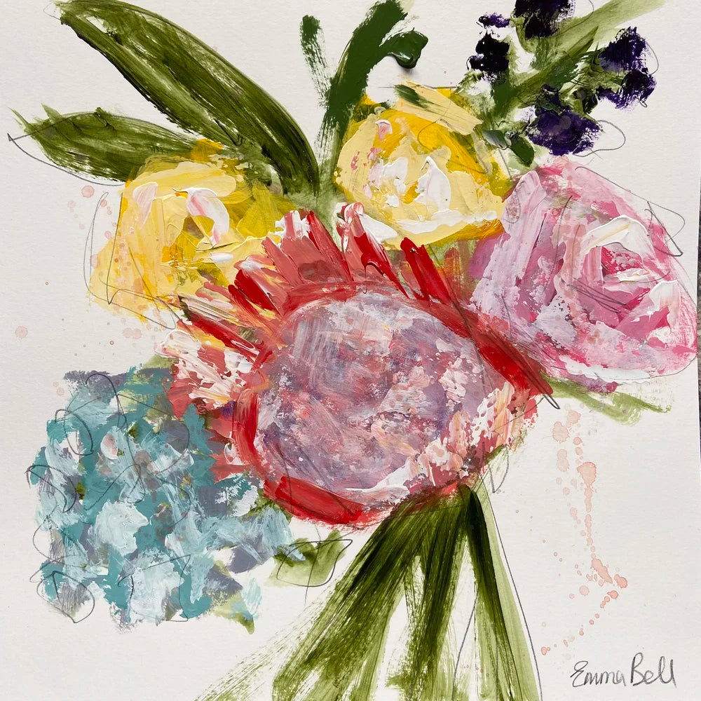 Tropical Rose Bouquet 2