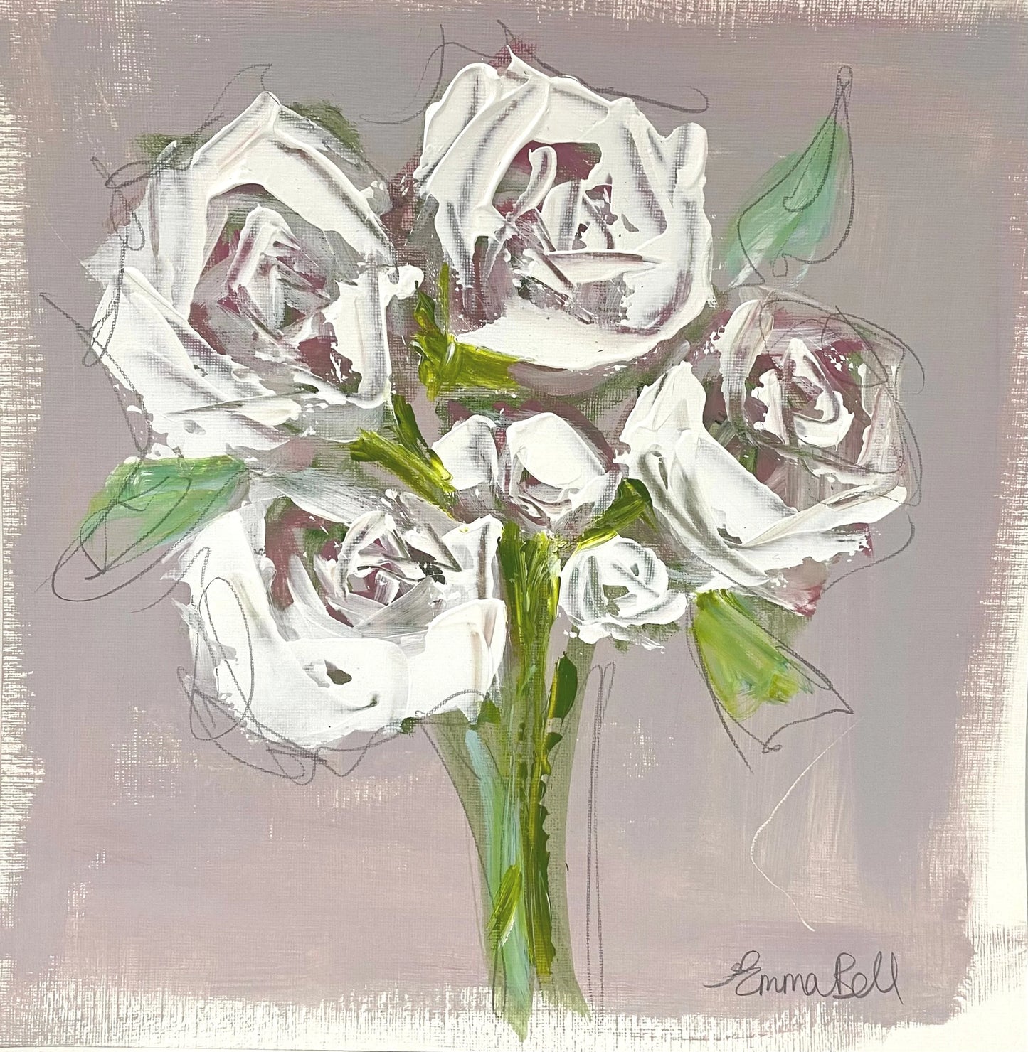 White Rose Bunch