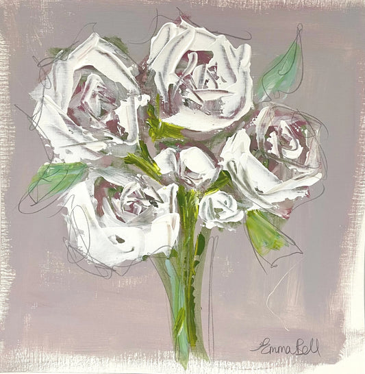 White Rose Bunch